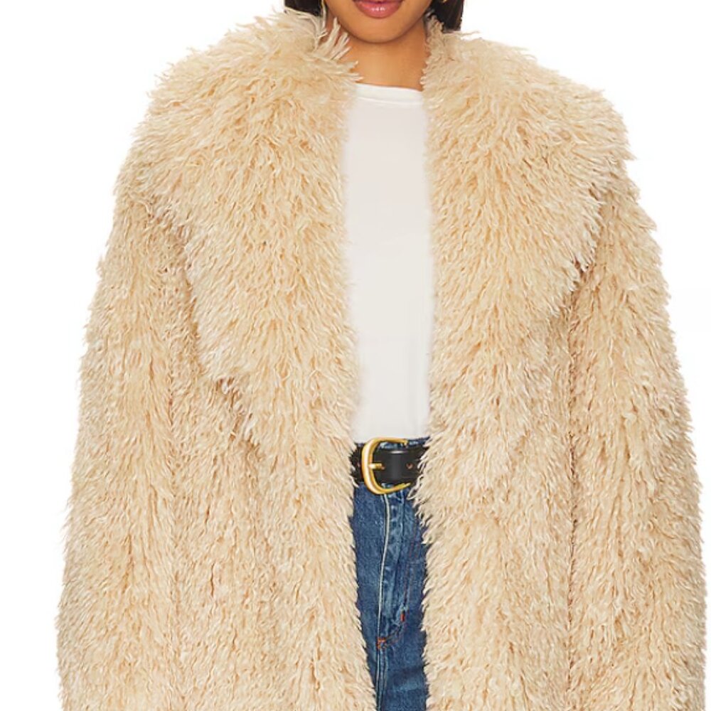 Free People Stargazer Fur Jacket